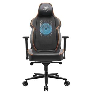Fauteuil Gaming Cougar NXSYS Aero – Ventilateur ARGB 200mm, Accoudoirs 3D Réglables