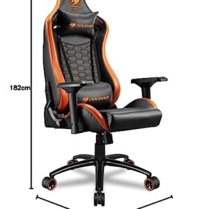 Fauteuil Gaming Cougar Outrider S – Ergonomique, Cuir, Dossier Ajustable