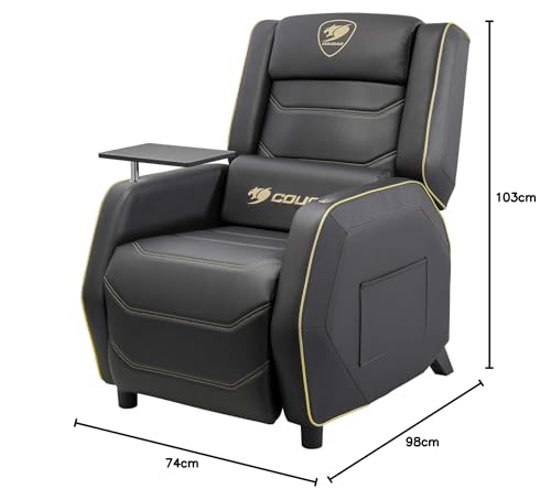Fauteuil Gaming Cougar Ranger Pro – Ergonomique avec Support Lombaire