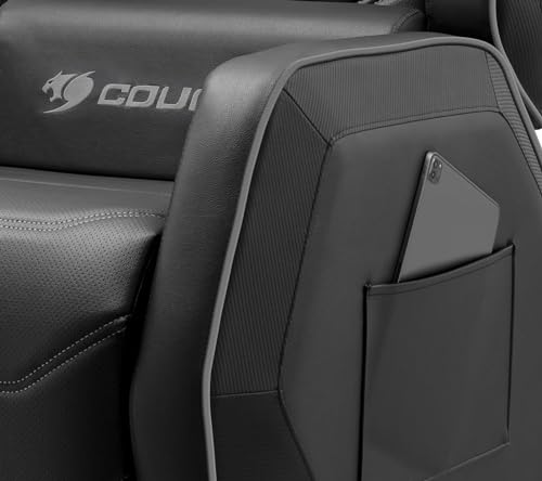 Fauteuil Gaming Cougar Ranger S Black – Ergonomique et Réglable