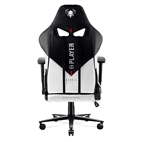 Fauteuil Gaming Diablo X-Player 2.0 – Chaise Ergonomique XL avec Accoudoirs 3D