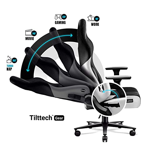 Fauteuil Gaming Diablo X-Player 2.0 – Chaise Ergonomique XL avec Accoudoirs 3D