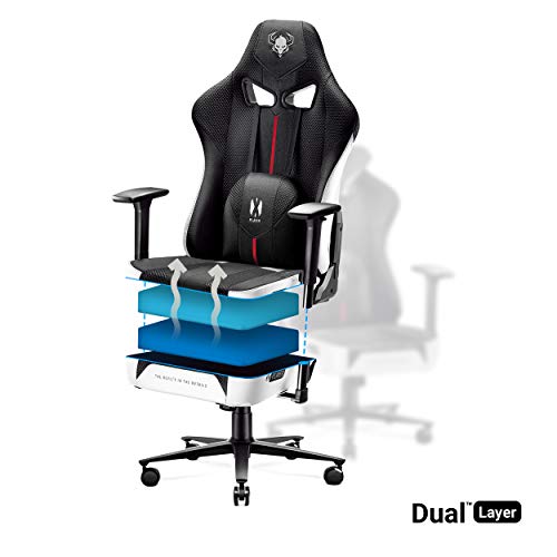 Fauteuil Gaming Diablo X-Player 2.0 – Chaise Ergonomique XL avec Accoudoirs 3D