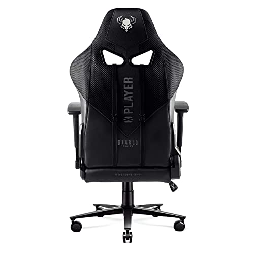 Fauteuil Gaming Diablo X-Player 2.0 – Chaise Ergonomique XL 160 kg avec Accoudoirs 3D