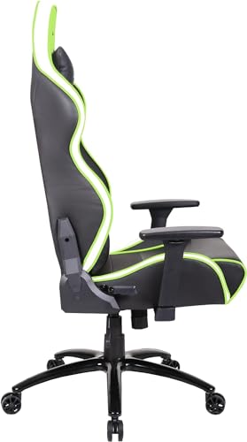 Fauteuil Gaming Newskill Kaidan, Métal, Dossier Inclinable 180°, Accoudoirs 3D Vert