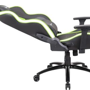 Fauteuil Gaming Newskill Kaidan, Métal, Dossier Inclinable 180°, Accoudoirs 3D Vert
