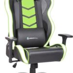 Fauteuil Gaming Newskill Kaidan, Métal, Dossier Inclinable 180°, Accoudoirs 3D Vert