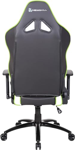 Fauteuil Gaming Newskill Kaidan, Métal, Dossier Inclinable 180°, Accoudoirs 3D Vert
