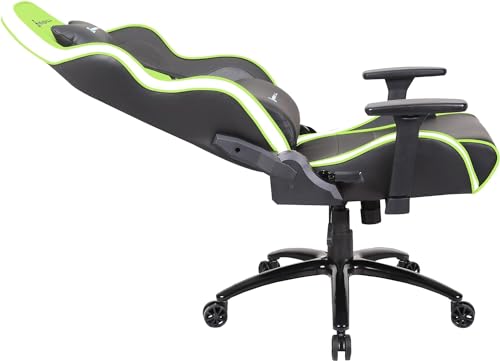 Fauteuil Gaming Newskill Kaidan, Métal, Dossier Inclinable 180°, Accoudoirs 3D Vert