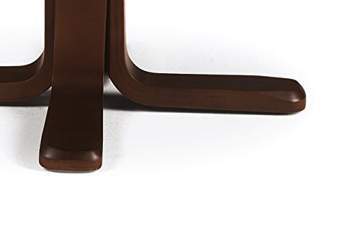Fauteuil Inclinable Julian Bowen Malmo avec Repose-Pieds Chauffant en Similicuir Marron