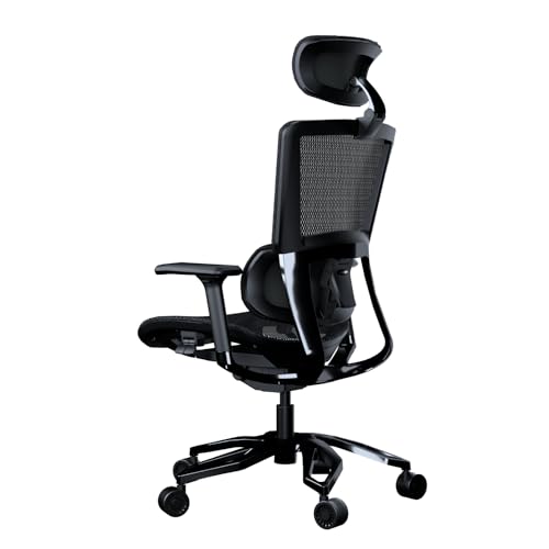 Fauteuil de Bureau COUGAR Gaming Argo Aluminium Noir pour Gamers