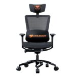 Fauteuil de Bureau COUGAR Gaming Argo Aluminium Noir pour Gamers