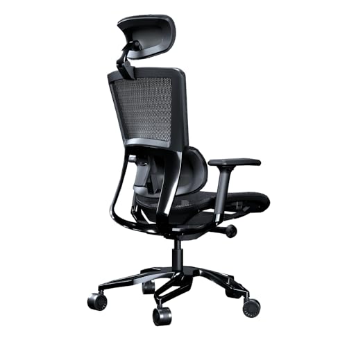 Fauteuil de Bureau COUGAR Gaming Argo Aluminium Noir pour Gamers