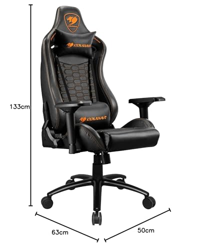 Fauteuil de Bureau Gaming Cougar Outrider S Noir – Confort Optimal