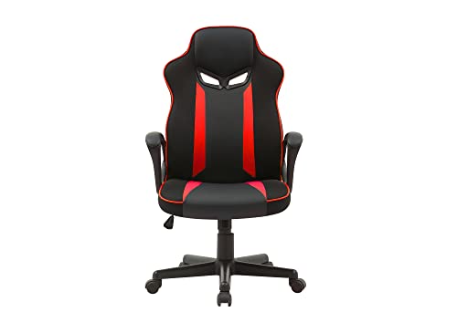 Fauteuil de Bureau Gaming Gris et Rouge Micron – DecoInParis