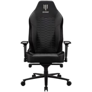 Fauteuil gamer Subsonic Apollon Classic Silver Ghost XL Noir