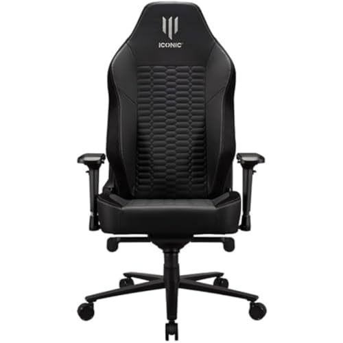 Fauteuil gamer Subsonic Apollon Classic Silver Ghost XL Noir
