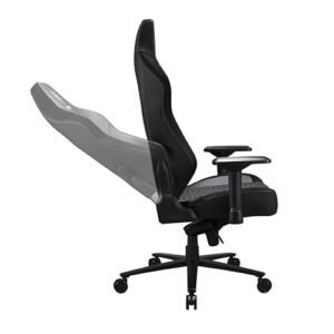 Fauteuil gamer Subsonic Apollon Classic Silver Ghost XL Noir