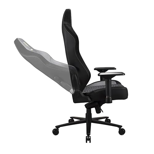 Fauteuil gamer Subsonic Apollon Classic Silver Ghost XL Noir