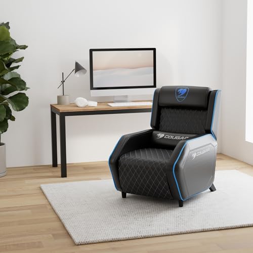Fauteuil inclinable COUGAR Gaming RANGERPS en bois noir et bleu XL