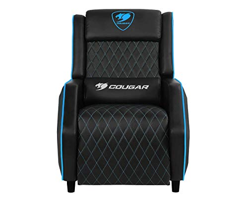 Fauteuil inclinable COUGAR Gaming RANGERPS en bois noir et bleu XL