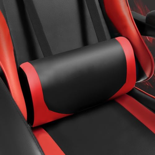 Frixovel Chaise Gaming Noir et Rouge avec Repose-Pieds Télescopique