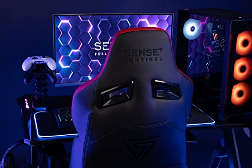 Chaise de Gaming SENSE7 Sentinel Extra Size HDF Noir/Gris