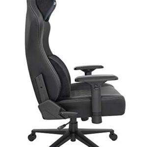 Siège Gamer ORAXEAT MX850 avec Coussins en Mousse à Mémoire – Noir/Gris