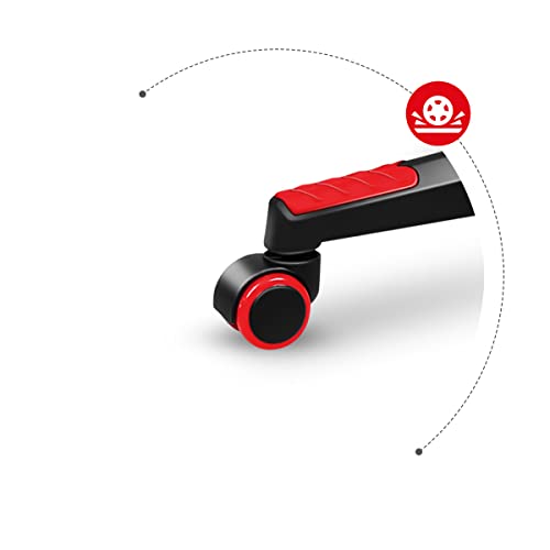 Huzaro Force 6.2 : Chaise Gamer Ergonomique Rouge Réglable jusqu’à 130 kg