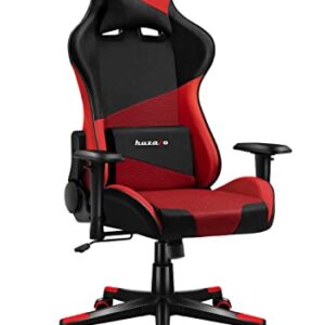 Huzaro Force 6.2 : Chaise Gamer Ergonomique Rouge Réglable jusqu’à 130 kg