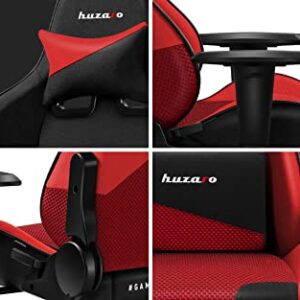 Huzaro Force 6.2 : Chaise Gamer Ergonomique Rouge Réglable jusqu’à 130 kg
