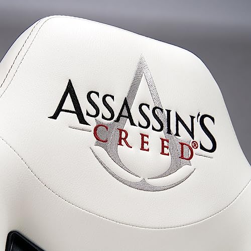 Chaise Gaming Assassin’s Creed Subsonic Blanc Taille S/M – Fauteuil Gamer