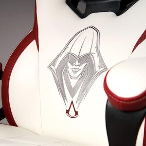 Chaise Gaming Assassin’s Creed Subsonic Blanc Taille S/M – Fauteuil Gamer