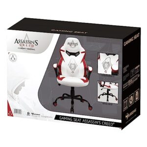 Chaise Gaming Assassin’s Creed Subsonic Blanc Taille S/M – Fauteuil Gamer