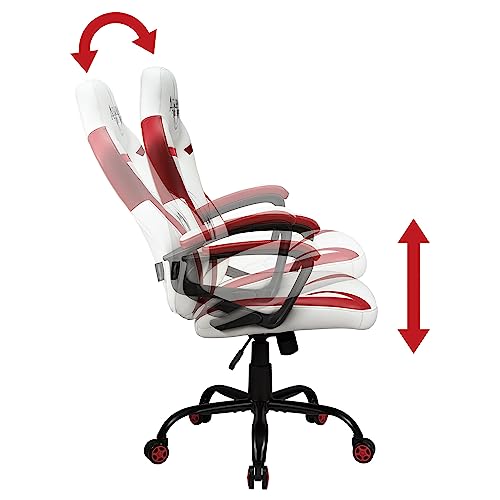 Chaise Gaming Assassin’s Creed Subsonic Blanc Taille S/M – Fauteuil Gamer
