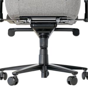 Nacon Pro Silla Gaming Gris – Siège de Jeu Confortable et Ergonomique