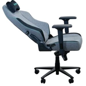 Nacon Pro Silla Gaming Gris – Siège de Jeu Confortable et Ergonomique
