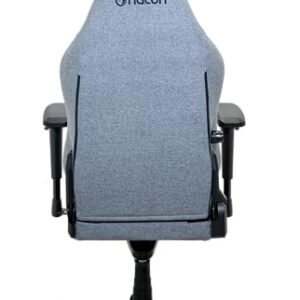 Nacon Pro Silla Gaming Gris – Siège de Jeu Confortable et Ergonomique