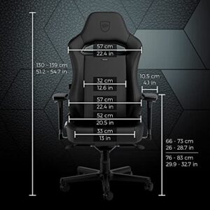 Noblechairs Hero Black Edition : Chaise Gaming Ergonomique 150 kg