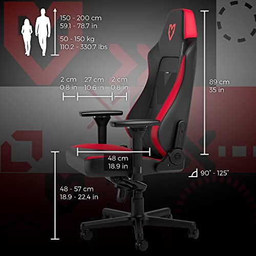 Noblechairs Hero MOUZ Edition : Chaise Gaming Ergonomique et Durable 150 kg