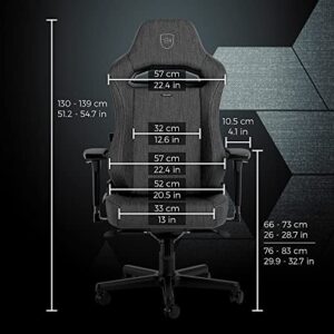Noblechairs Hero St TX : Chaise Gaming Ergonomique, Capacité 150 kg