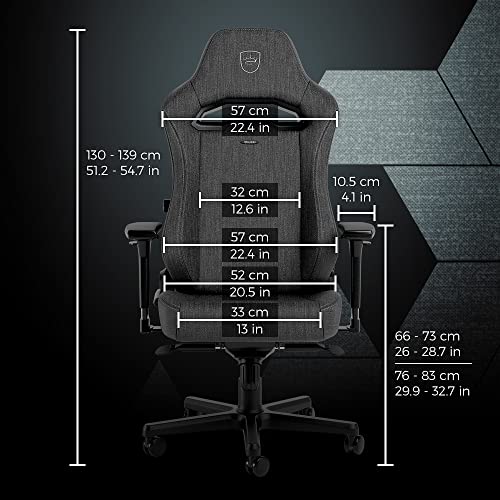 Noblechairs Hero St TX : Chaise Gaming Ergonomique, Capacité 150 kg