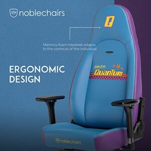 Noblechairs Icon Nuka-Cola Quantum : Chaise Gaming Ergonomique PU, 150 kg