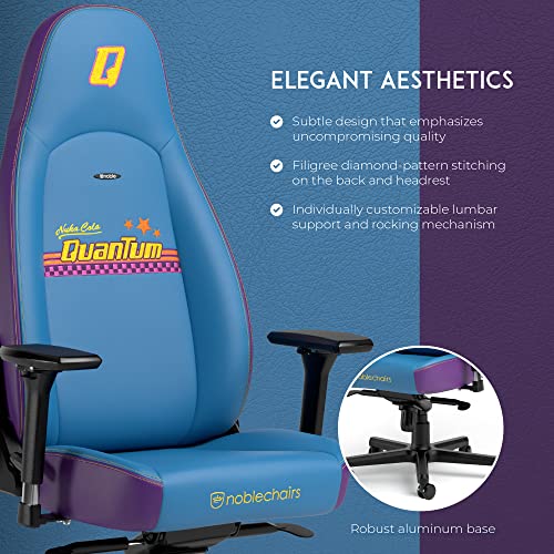 Noblechairs Icon Nuka-Cola Quantum : Chaise Gaming Ergonomique PU, 150 kg