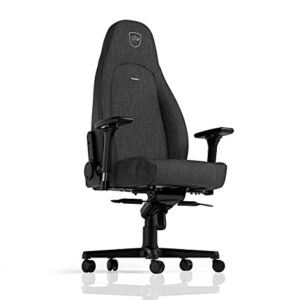 Noblechairs Icon TX : Chaise Gaming Ergonomique Tissu 150 kg Anthracite