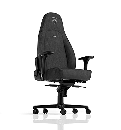 Noblechairs Icon TX : Chaise Gaming Ergonomique Tissu 150 kg Anthracite