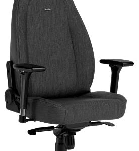 Noblechairs Icon TX : Chaise Gaming Ergonomique Tissu 150 kg Anthracite