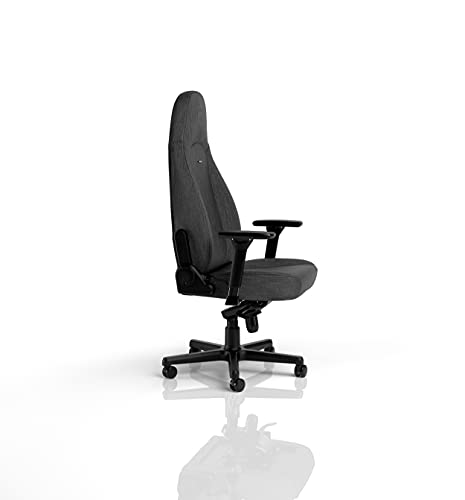 Noblechairs Icon TX : Chaise Gaming Ergonomique Tissu 150 kg Anthracite