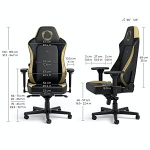 Fauteuil Gamer Noble Chairs Hero – The Elder Scrolls Online Edition Noir/Or
