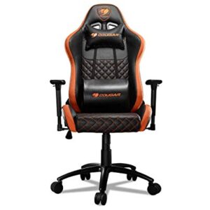 Fauteuil Gamer COUGAR Gaming ARMORPRO Noir/Orange – Taille Medium